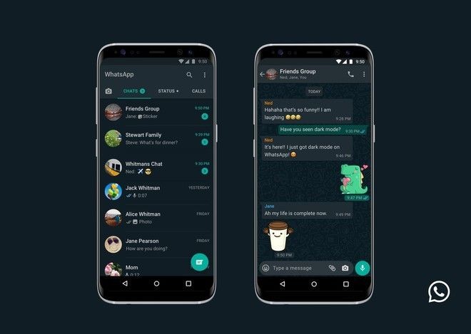 WhatsApp officially available dark theme on iOS and Android